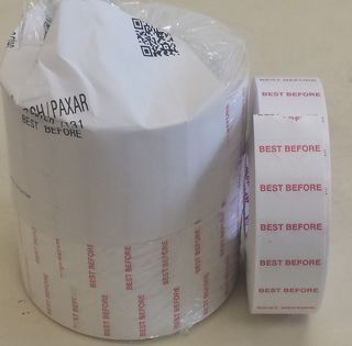 1000 Monarch 1131 Best Before Labels
