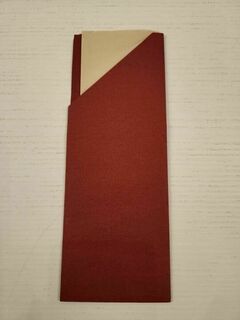 Burgundy Cutlery Pouches